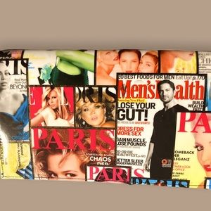 Olivia Miller Magazine Cover Clutch Purse